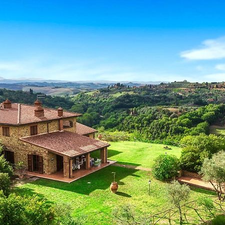 Villa Casa Ora D'Oro - Panoramic Views / Pool / Private Garden Trequanda Exterior foto