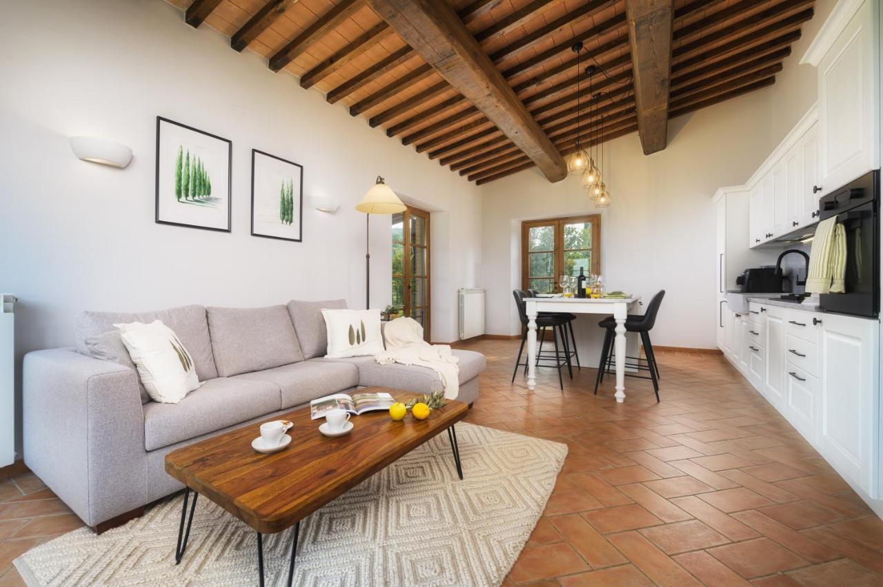 Villa Casa Ora D'Oro - Panoramic Views / Pool / Private Garden Trequanda Exterior foto